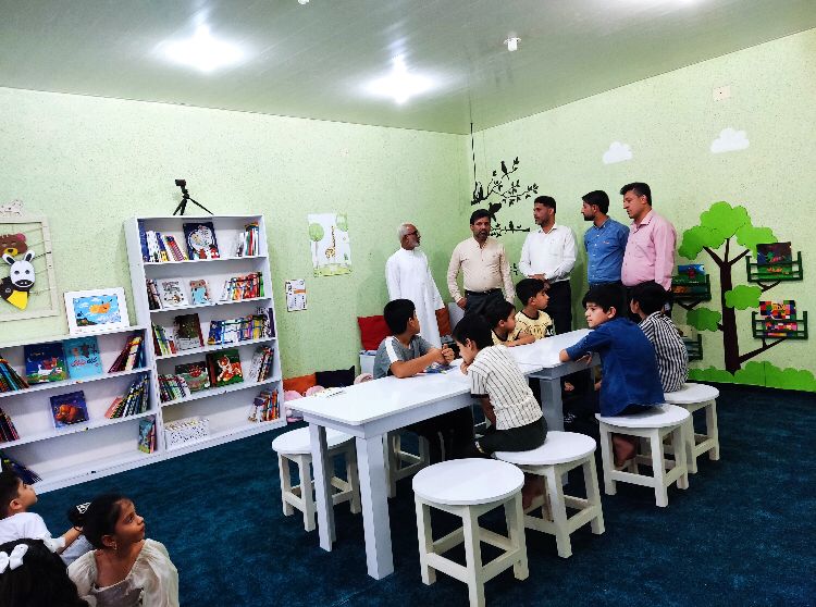 افتتاح کتابخانه تخصصی کودک و نوجوان در شهر رمکان