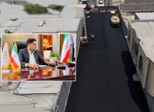 آغاز عملیات گسترده آسفالت معابر شهر رمکان