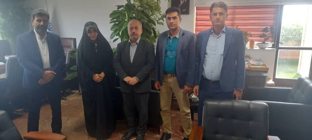 نشست نماینده مجلس، شهردار و اعضای شورای اسلامی رمکان با رئیس سازمان شهرداری‌ها و دهیاری‌های کشور