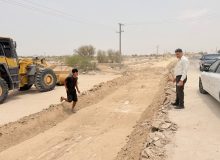 آغاز عملیات دوبانده سازی مسیر رمکان به جیجیان به طول ۱۵۰۰ متر